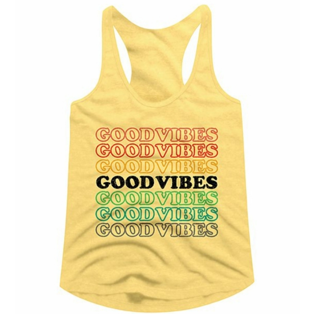 Good Vibes racerback tank
